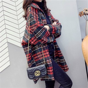 Plaid Shirt women's new style