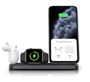 CEREECOO Portable 3 in 1 Charging Station for Apple Products